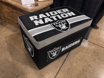 Custom ice chest / ottoman /  TEAM