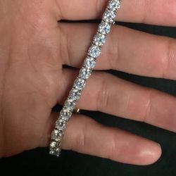 Moissanite Tennis Bracelet