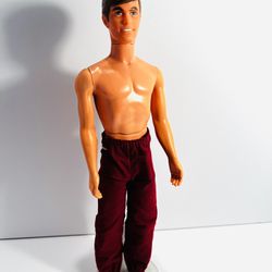 1968 VINTAGE Brown Hair Ken Doll