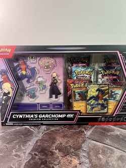 Pokemon Cynthia’s Garchomp Ex Premium Collection