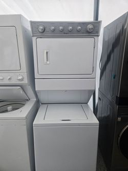 Whirlpool Stackable Washer And Dryer Combo 220v Space saver thin twin