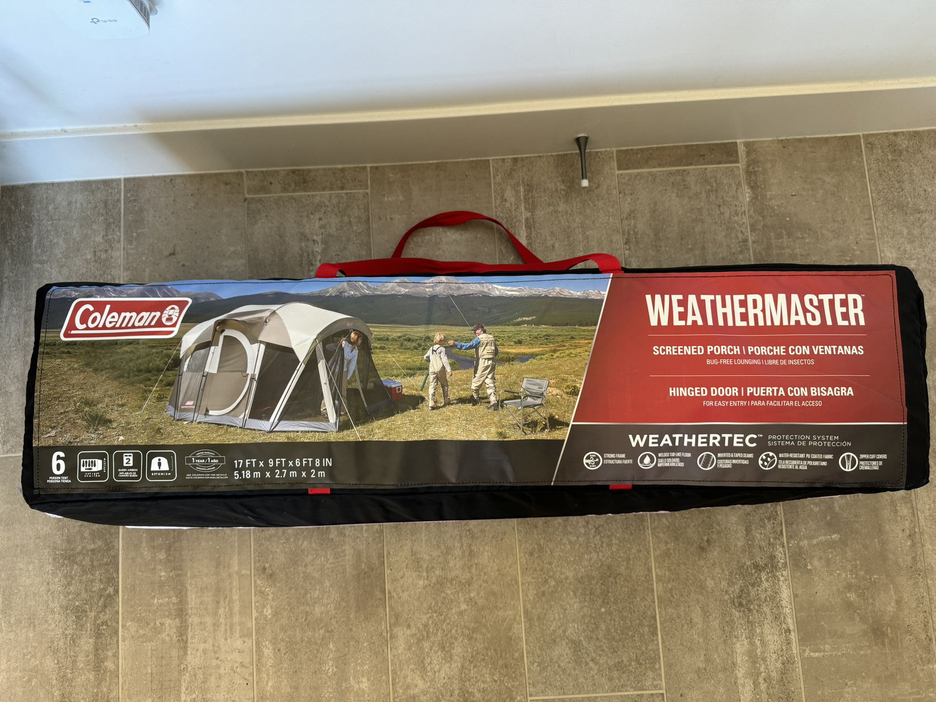 Coleman Weathermaster - 6 Person Tent