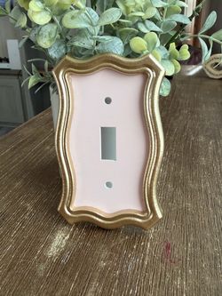 Light pink switch cover