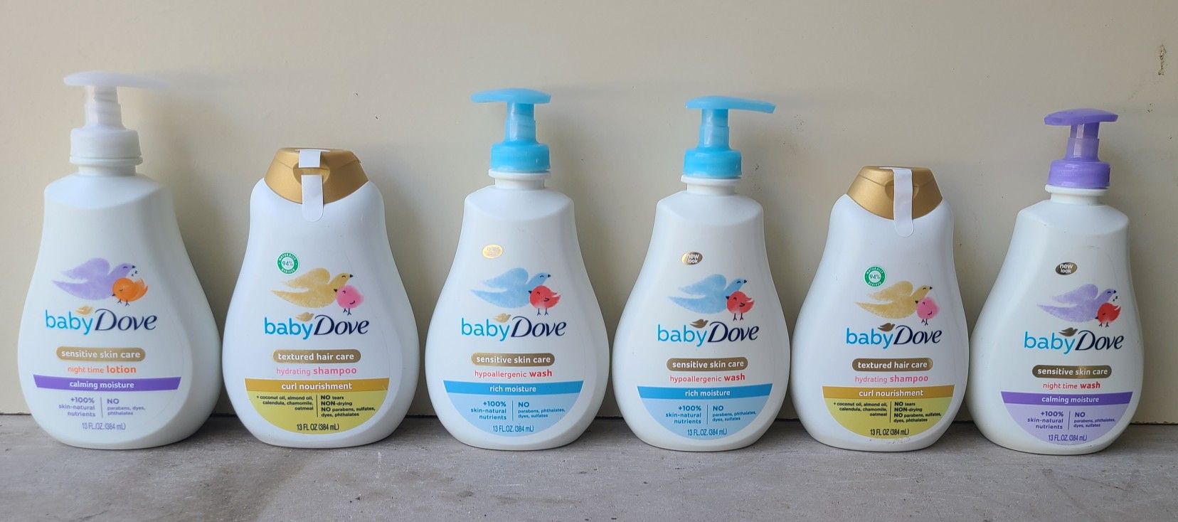 Dove Baby Wash, Lotion