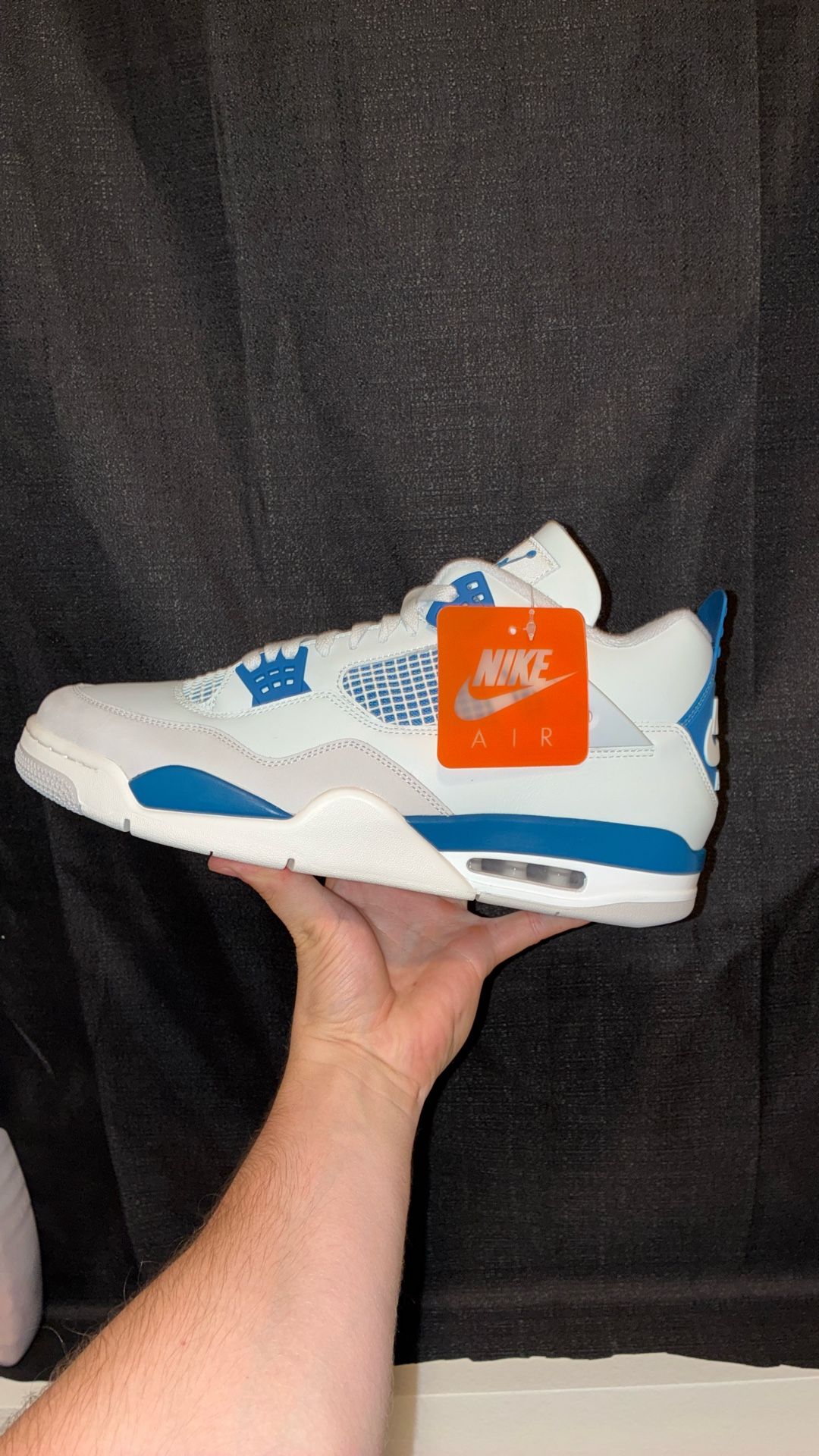 Jordan 4 Retro ‘Military Blue’ Size 13 US