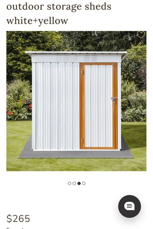 Brand New 3x5 Ft Storage Shed