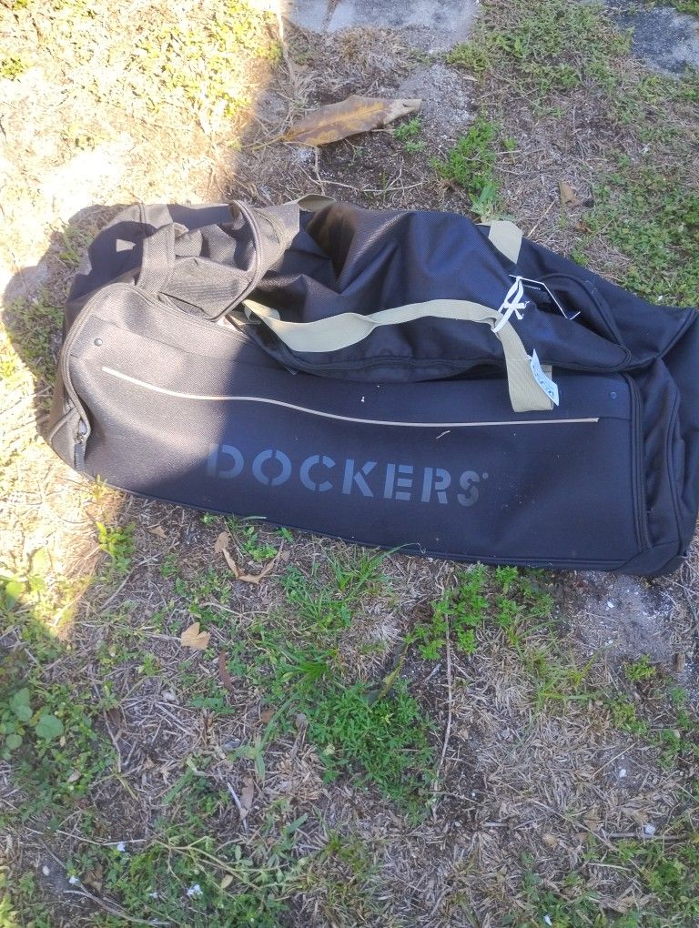 XL Dockers luggage bag (Black/blue)