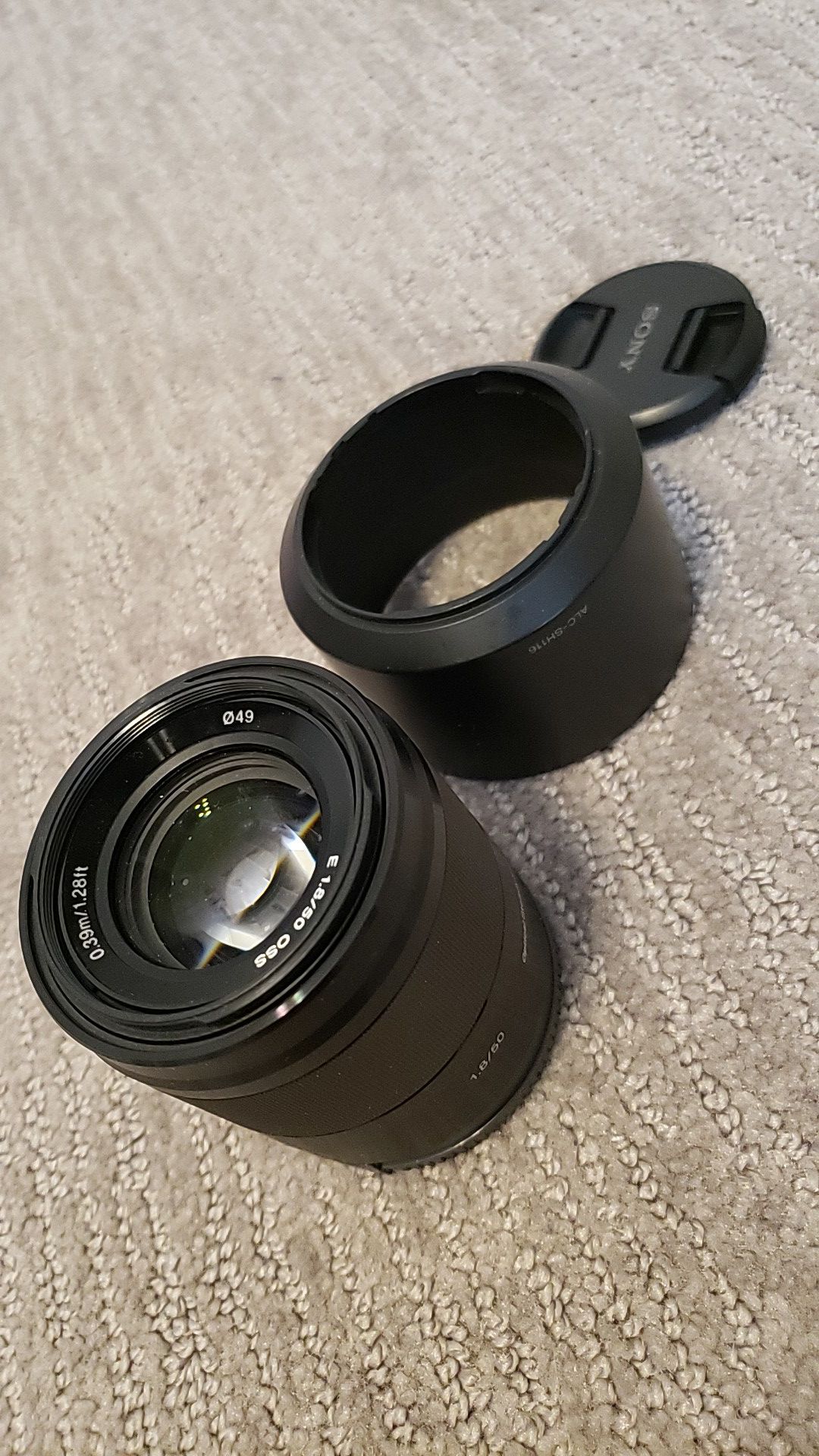 Sel50f18 lens for sony emount apsc cameras