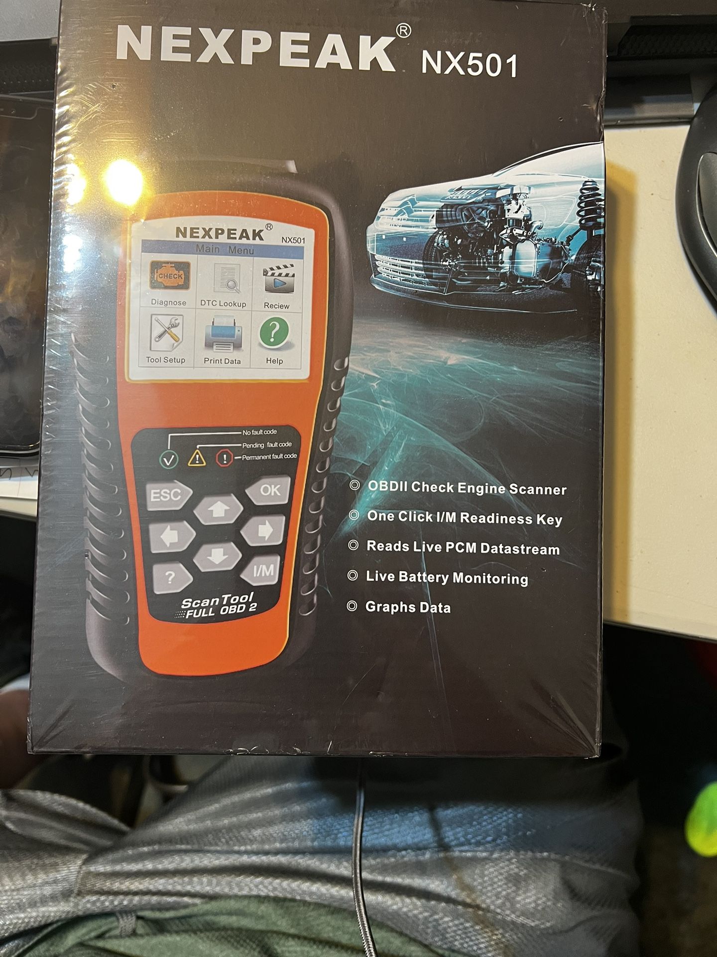 Nexpeak NX501 OBDII Tester