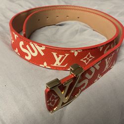 Louis Vuitton X Supreme Belt