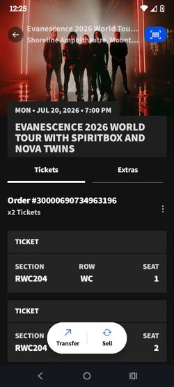 Evanescence shoreline amphitheater
