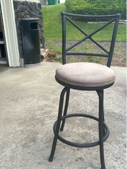 Metal Frame Barstool