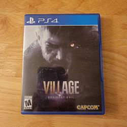 Resident Evil Village Playstation 4