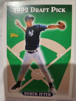 Derek Jeter 1992 Draft Pick
