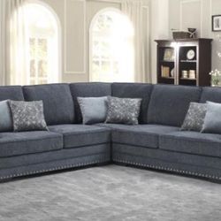Fabric Sectional 98”x98” 3 Color Options BLACK FRIDAY SALE!