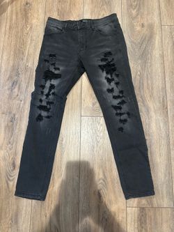 Black Ripped Jeans size 34