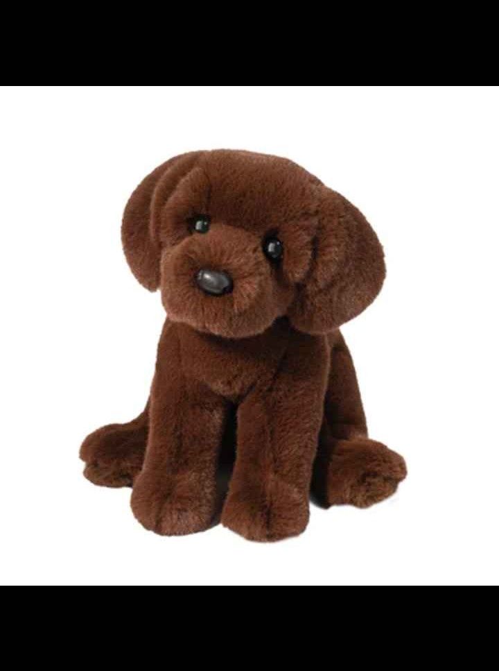 Douglas Cuddle Toys Tucker Chocolate Lab Dog Plush Stuffed Animal