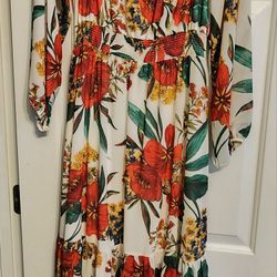 New  Floral  Dress