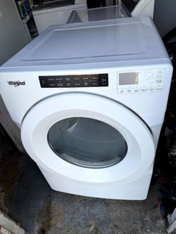 Whirlpool HE large capacity washer and gas dryer