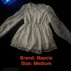 White blouse - size M