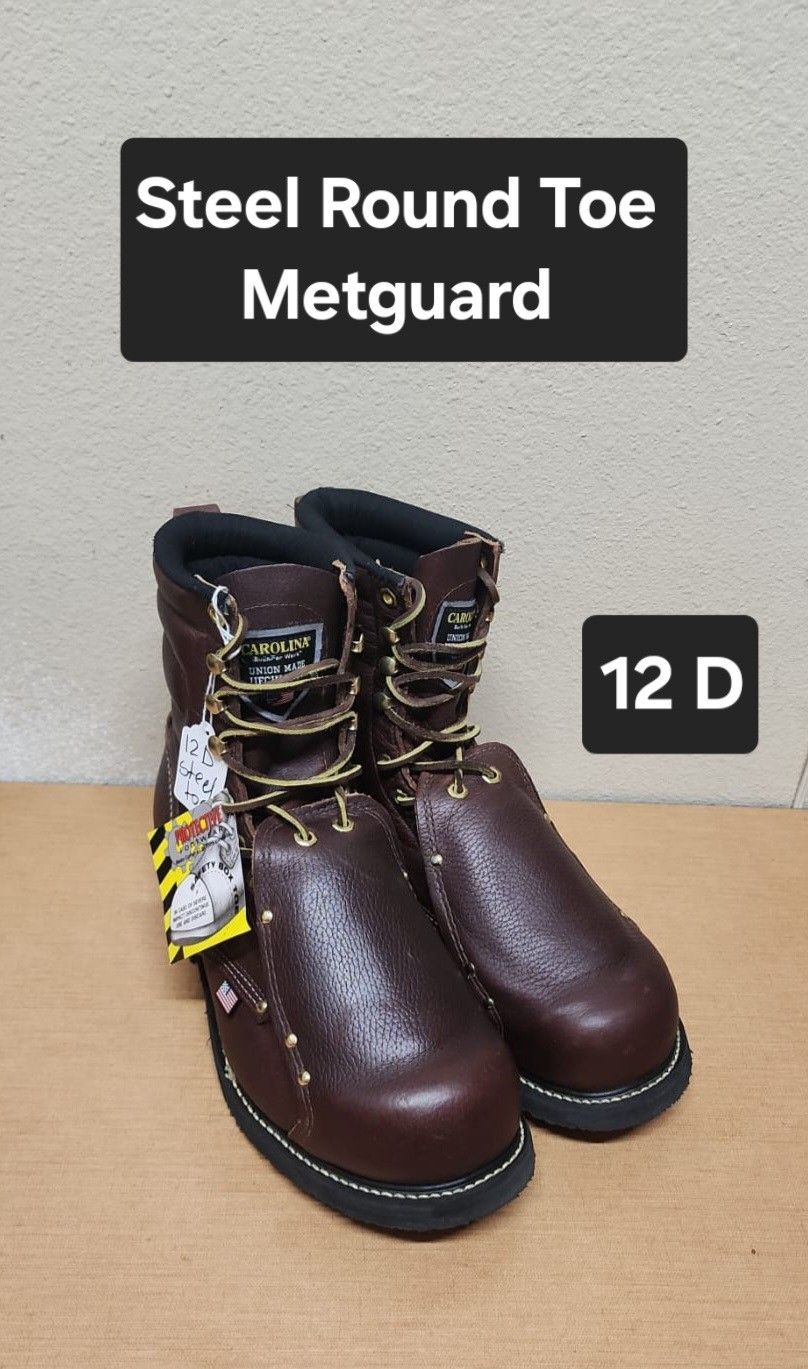Carolina Steel Toe METGUARD sz 12 D