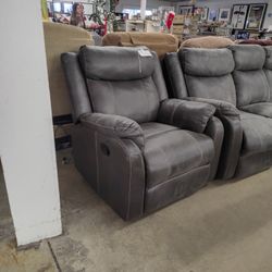 Grey Recliner