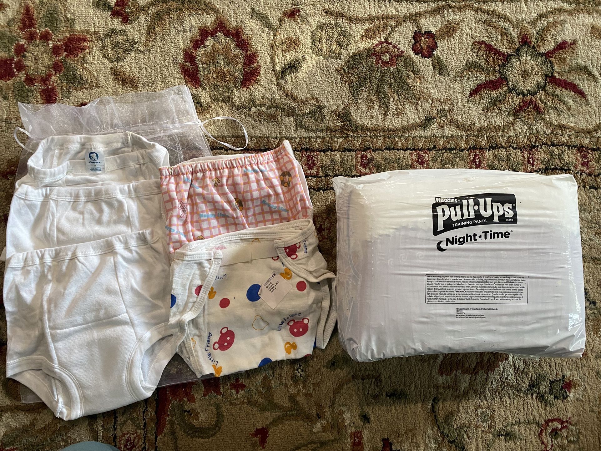 Potty Training Underwear And Pull Up Diapers 