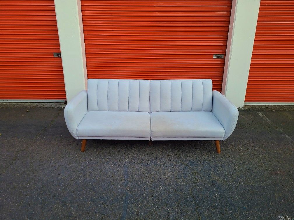 MCM White Futon Couch Free Delivery for Sale in Portland, OR OfferUp
