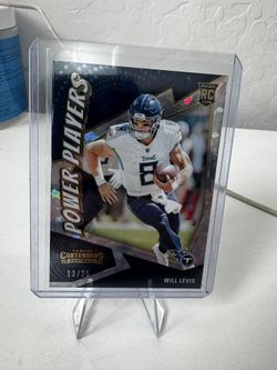2023 Will Levis Contenders Power Players Cracked Ice /25 Rookie
