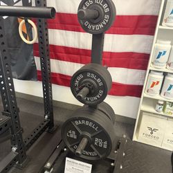 Metal Olympic Weight Plate Sets – Brand New – Save Space on Bar 