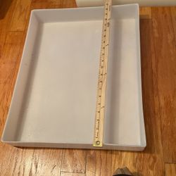 Large HDPE Resin Mold 20.5” x 16” x 3”