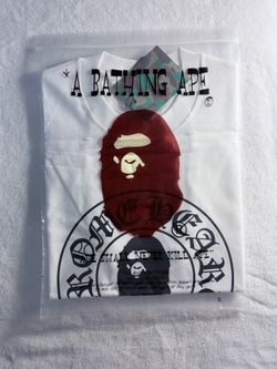White BAPE x Chrome Hearts