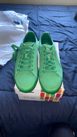 Suede Haribo FL Green Pumas