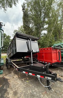 Panther Cargo 7x16 Dump Trailer — BRAND 🆕 💪🏻🔥 GPS TRACKED 🔒