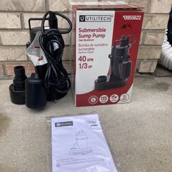 Sump Pump (tested And Working )