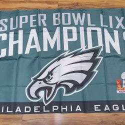 New Philadelphia Super Bowl Champions Flag Banner.