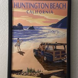 Huntington Beach Poster