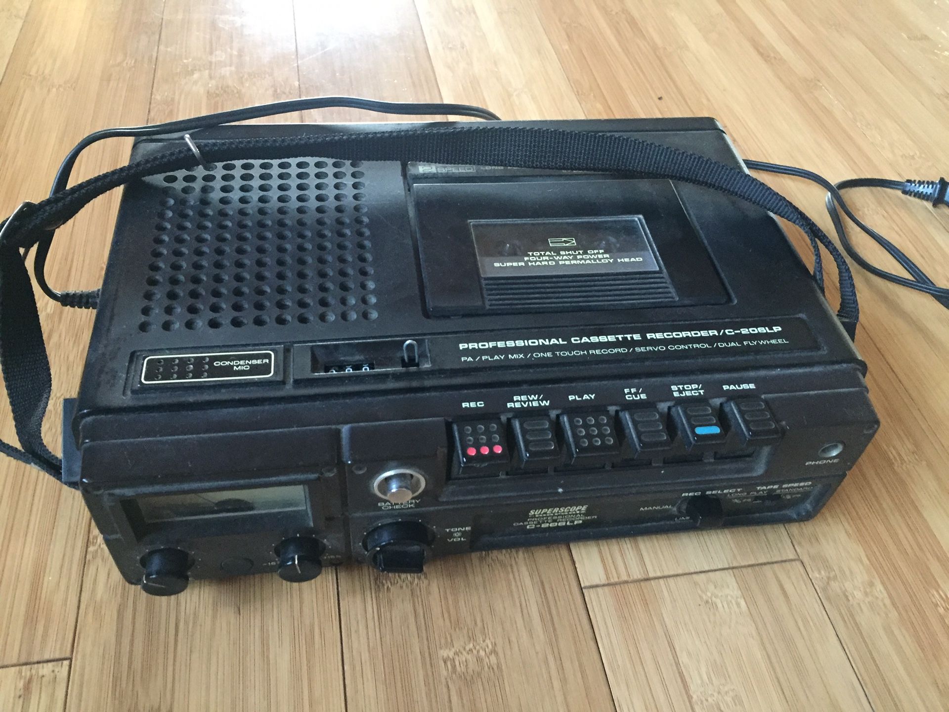 Vintage marantz superscope c-206 tape recorder