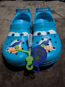 Crocs Disney Pixar Cars Dinoco Light-Up Clogs