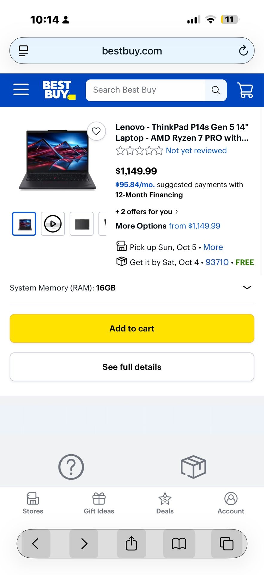 Lenovo Laptop