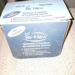 Nu Calgon 4057-55 A/C Renew, Formerly Zerol, Freezer Replacement Refrigeration Oil, 4 oz

