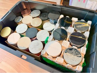 Empty Candle Tin Lot (8oz, 12oz and 14.5oz) - 42 Count