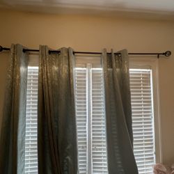 Have Several Sets Of Curtains And Rods. 
