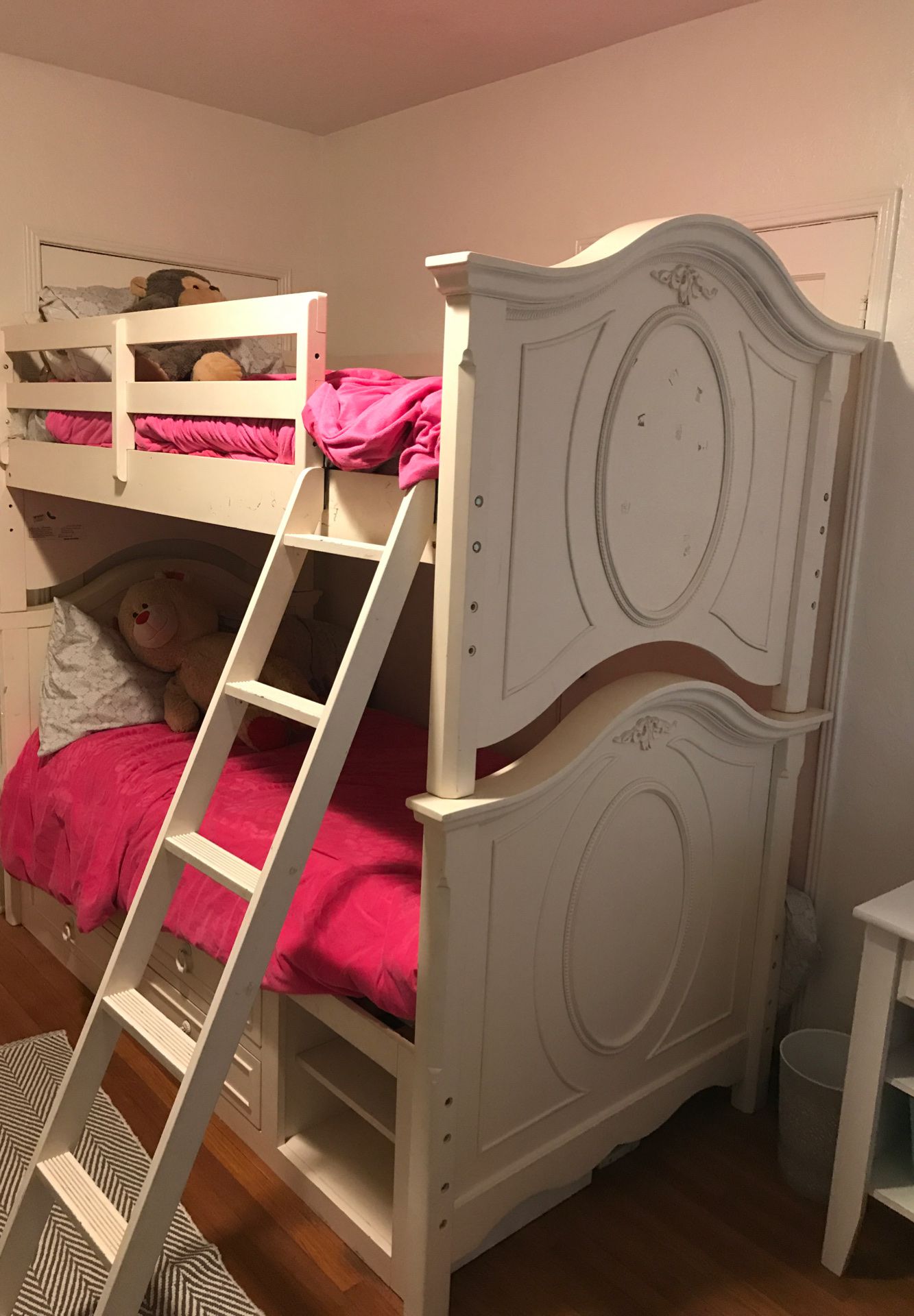 Twin bunk beds. Asking $250 pickup only. Very heavy