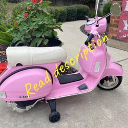 Vespa Kids Scooter PX 150⬇️🟥read DESCRIPTION B4 Inquiring⬇️⬇️⬇️⬇️