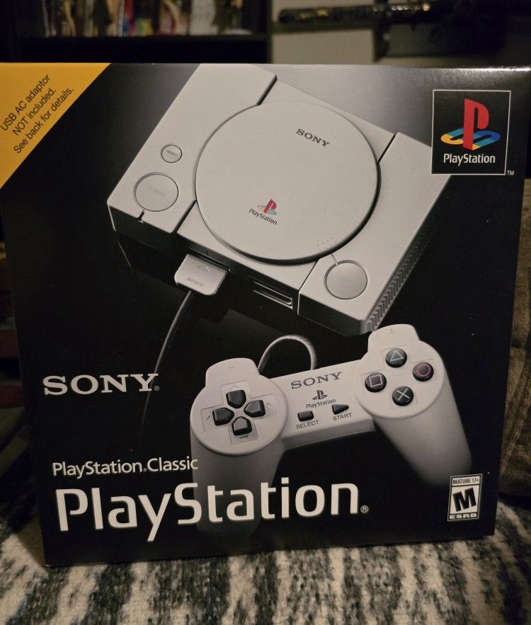 Sony PlayStation Classic Mini Edition. 20 Preloaded Classic Games