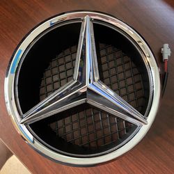 Car Front Grille Star Emblem LED Light Logo for Mercedes Benz