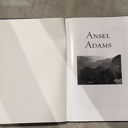 Ansel Adams Book