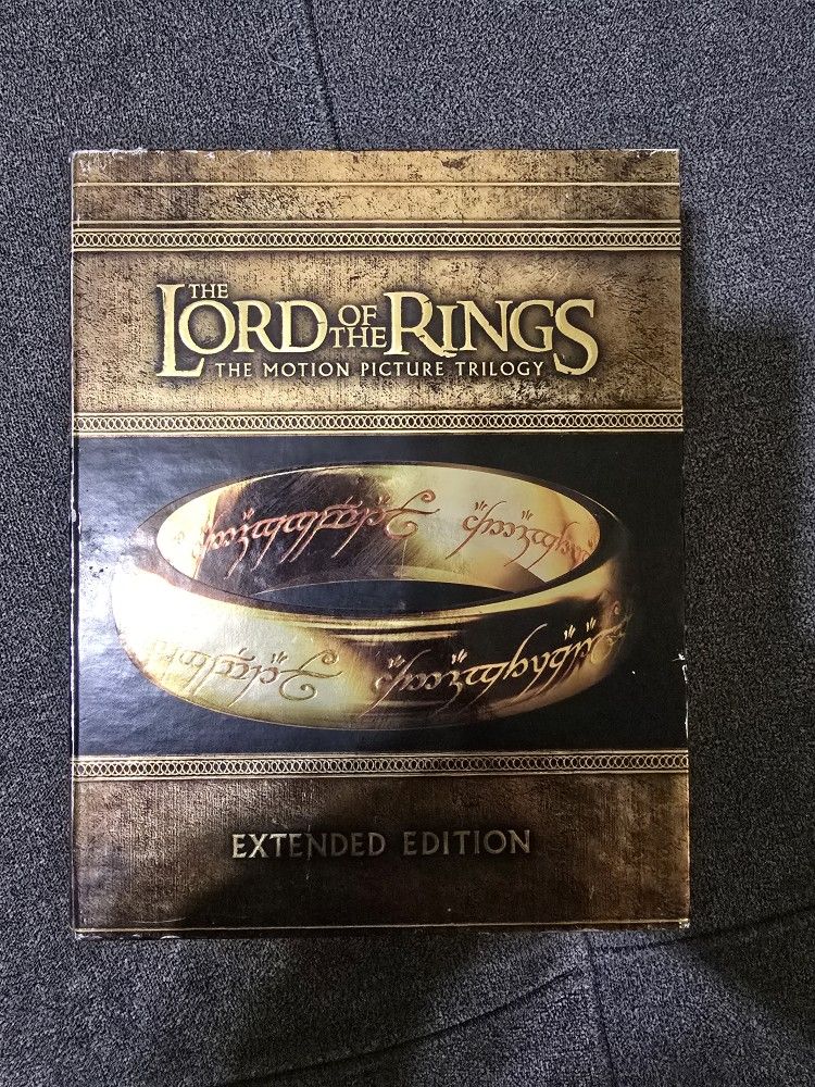 The Lord Of The Rings The Motion Picture Trilogy Extended Edition
