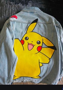 Levis x Pokemon Vintage Trucker Jacket Denim